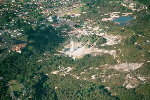 Whakarewarewaaerial