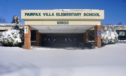 Winter Storm Jonas Fairfax Villa Neighborhood Santa Clara Street 6