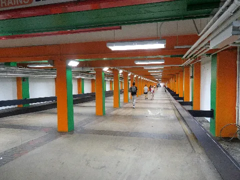 Winter Street Concourse Facing The Orange Line, August 2018