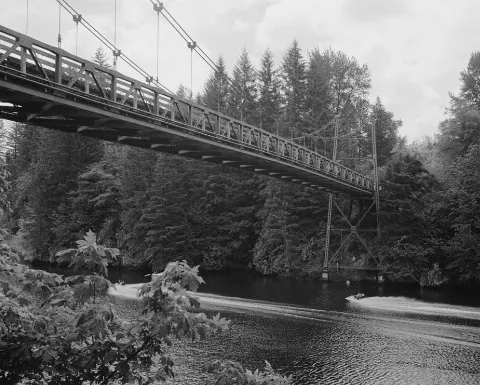 Yale Bridge, State Route 503 Spanning Lewis River, Yale Vicinity (Cowlitz County, Washington)