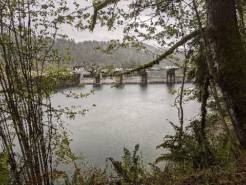 Yale Dam, North Side