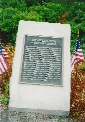 1St Uss Lexington Plaque
