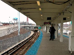 20030322 22 Cta Blue Line L @ Montrose Ave.