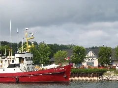 A Tug Boat In Owen Sound