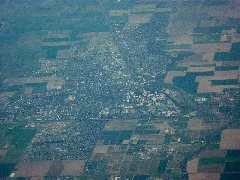 Aerial View Of Davis, California