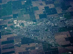Aerial View Of Dixon, California