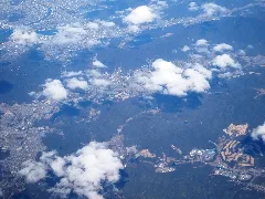 Aerial View Of Kure, Hiroshima