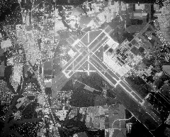 Aerial View Of Naval Air Station Oceana In 1974