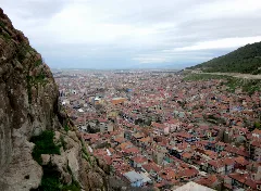 Afyon, Turkey. Old Town, Seen From Citadel Hill. Panoramio