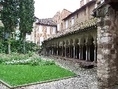 Albi Cloître De La Collégiale Saint Salvy