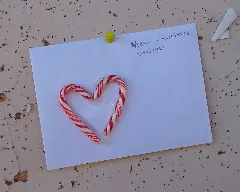 Anonymous Christmas Card Found On A Public Bulletin Board