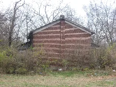 Augspurger Schoolhouse From Road