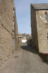 Back Lane On Washing Day Geograph.org.uk 398863