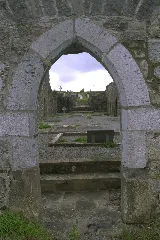 Ballinasmall Friary View Through West Entrance 1996 08 27
