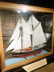 Banks Schooner Model Maritime Museum Of The Atlantic Halifax, Nova Scotia Canada