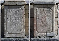 Batalla De La Albuera – Monumento Al General Castaños, Tabletas