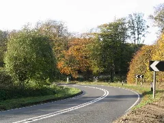Bend On The A339 Geograph.org.uk 73532