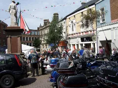 Big Bikes In Guildhall Square Geograph.org.uk 526208
