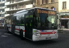 Bus 38 Direction Grange Blanche À Villeurbanne