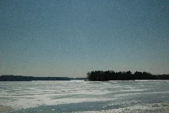 Chemong Lake Frozen Over Panoramio