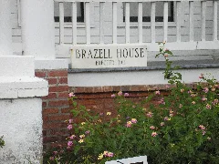 Crawford W. Brazell House Signage