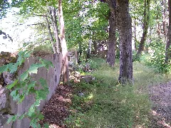Die Ruinen Des Ehemaligen Friedhofes Von Fugau
