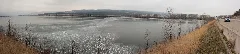 Ellison Lake In Winter 2011 Panorama