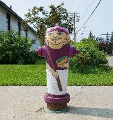 Fire Hydrant Of Shepherd Avenue And Kinchant Street In Quesnel, Bc (Dscf5068)