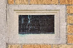 Forney High School Building Wpa Plaque