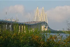 Fred Hartman Bridge On Hwy. 146