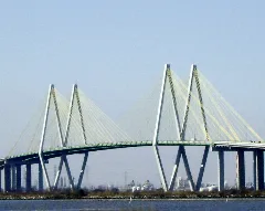 Fred Hartman Suspension Bridge, Hwy 146, Baytown, Texas 0220101112