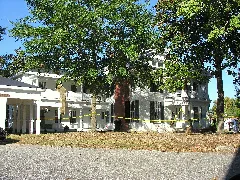 Front Elevation And West Wing Leslie Alford Mims House