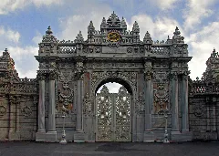 Gate To The Dolmabahce Palace