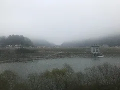 Gonokawa River From Train Near Kawado Station