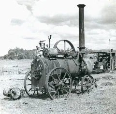 Grandchester Sawmill Steam Engine, 1945