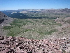 High Uintas Viewed From Anderson Pass