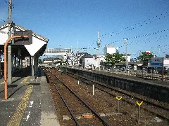 Jrshikoku Kotoku Line T07 Itano Station Platform 20100803