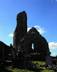 Kilbennen (Church & Round Tower Front)