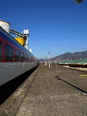 Korail Gyeongjeon Line Hallimjeong Station Platform1