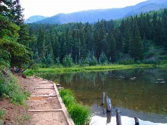 Looking Sw Towards Range, Blue Lakes And Trinchera Peak Panoramio
