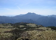 Mount Ishizuchi From Mount Kamegamori 2007 04 29