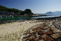 柏島と沖の島 Panoramio