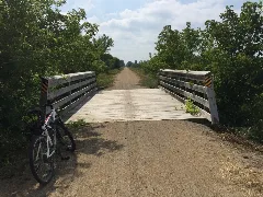 Small Bridge Along Newton Blackmour Trail