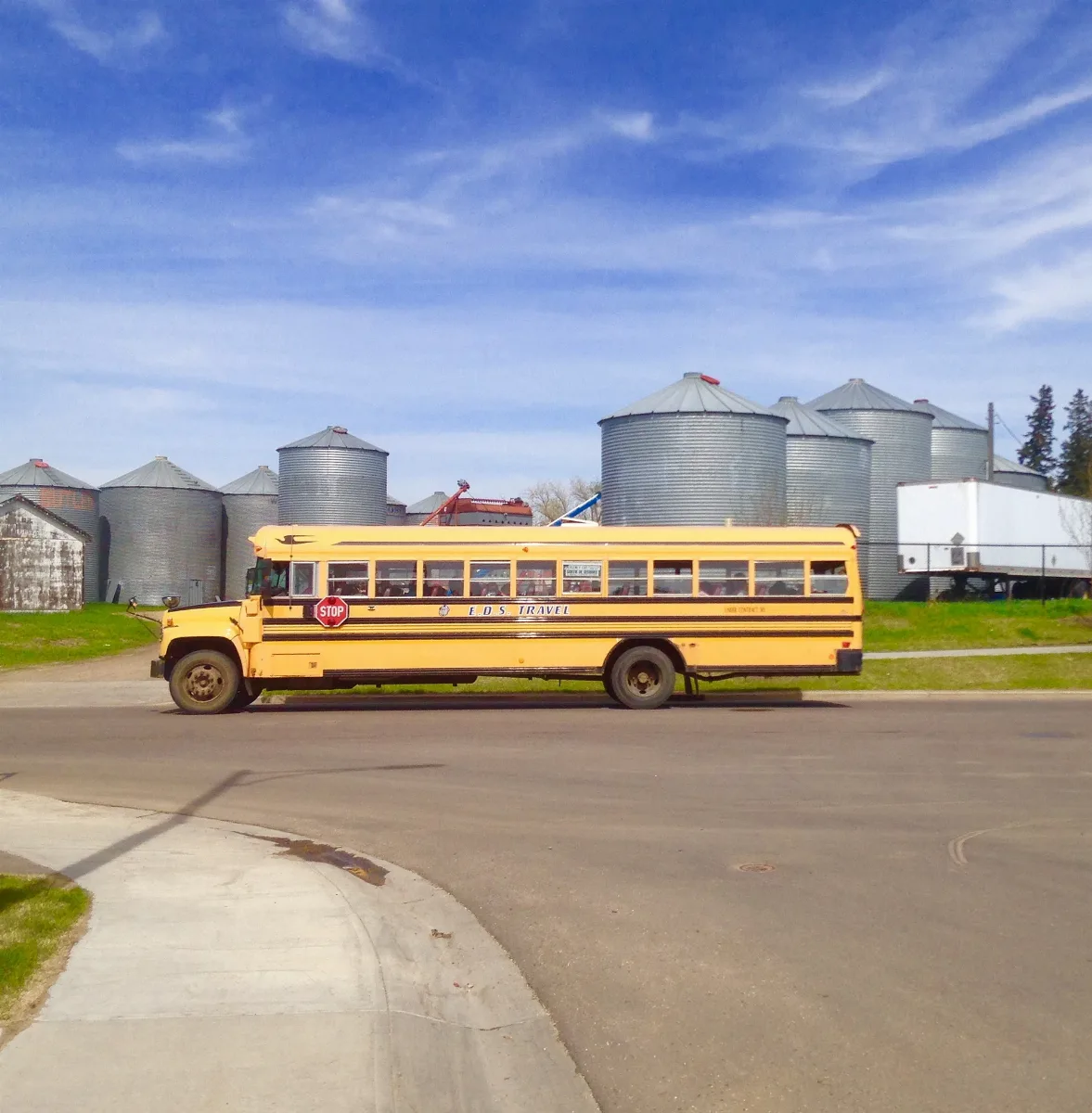 2018 05 14 Blue Bird School Bus With Gmc Chassis, Spruce Grove, Ab