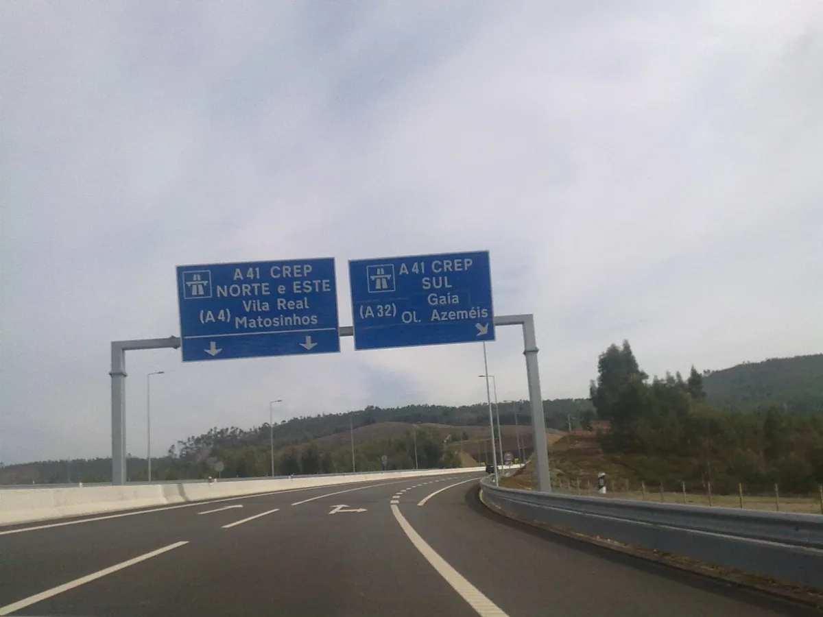 A43 Perto De Aguiar De Sousa