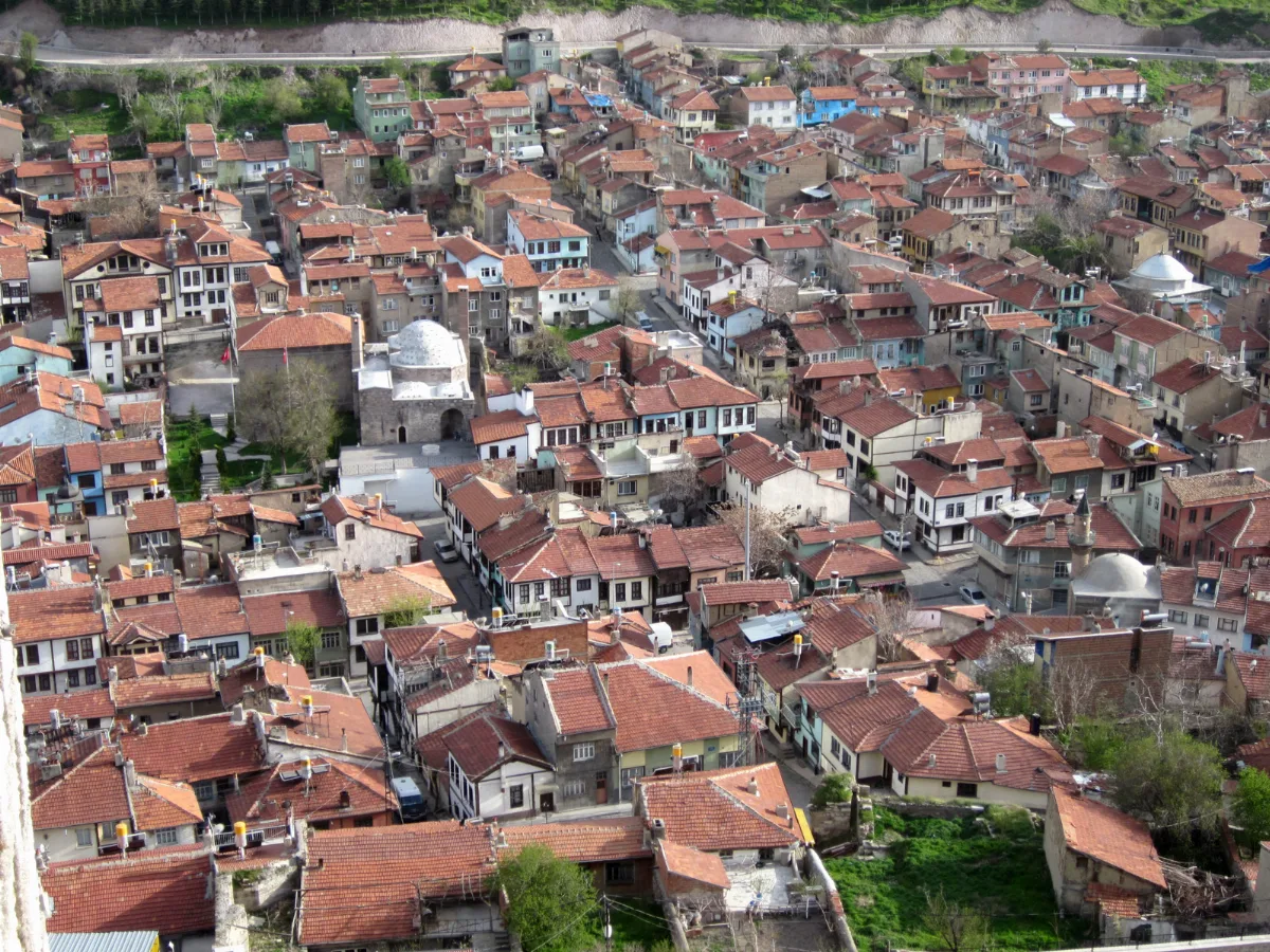 Afyon, Turkey. Old Town, Seen From Citadel Hill. Panoramio (1)