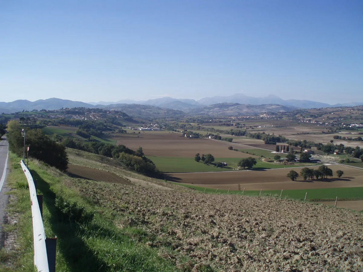 Area Archeologica Di Suasa Vista Dalla Croce Del Termine 7