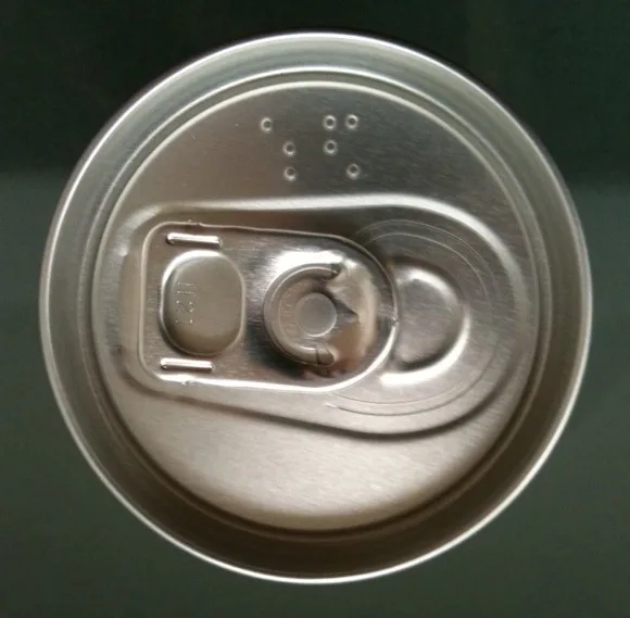 Asahi Super Dry Beer Top Of Can With Braille