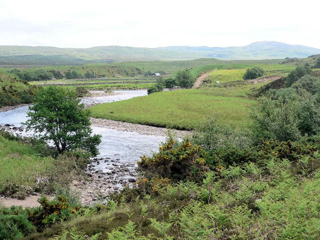Attractive Bend In The River Naver Geograph.org.uk 490385