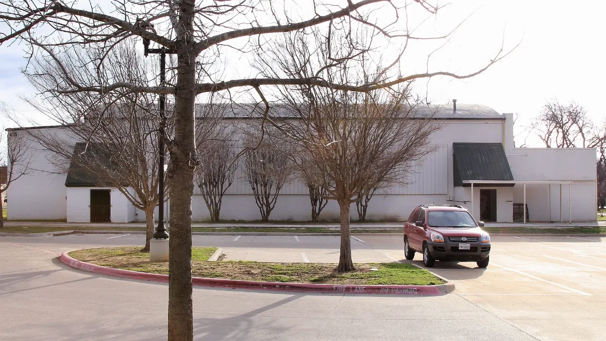 Burleson Gymnasium West Elevation 2018